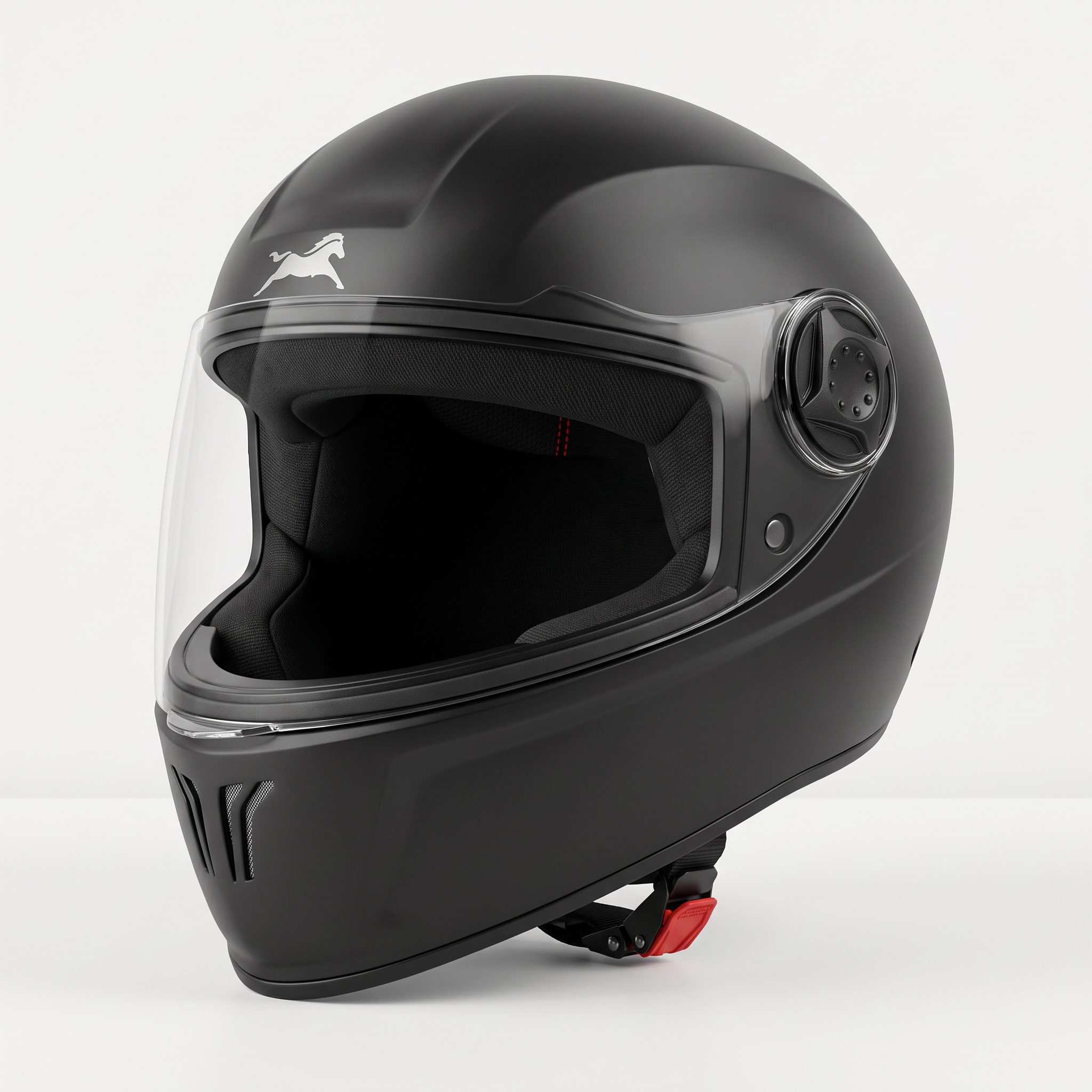 TVS Neo Full Face Aerodynamic Matte Finish Helmet | ISI Certified and Lightweight Helmet for Men and Women